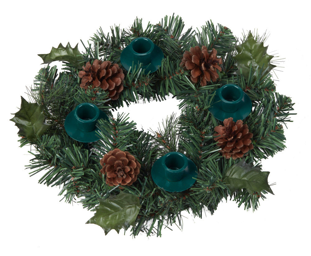 Holiday Traditions Pine Advent Wreath