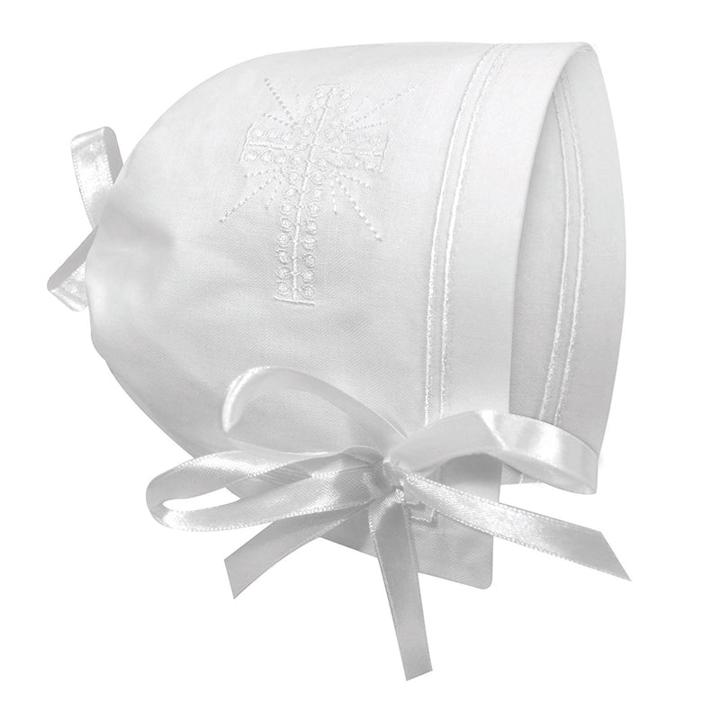 Heirloom Hankie Bonnet for Baptism