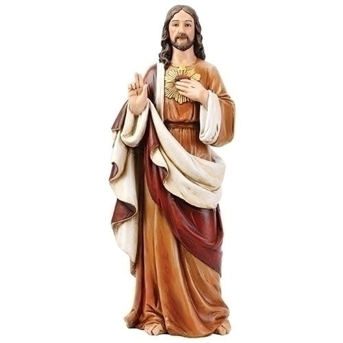 Sacred Heart of Jesus Statue - 24 inches tall
