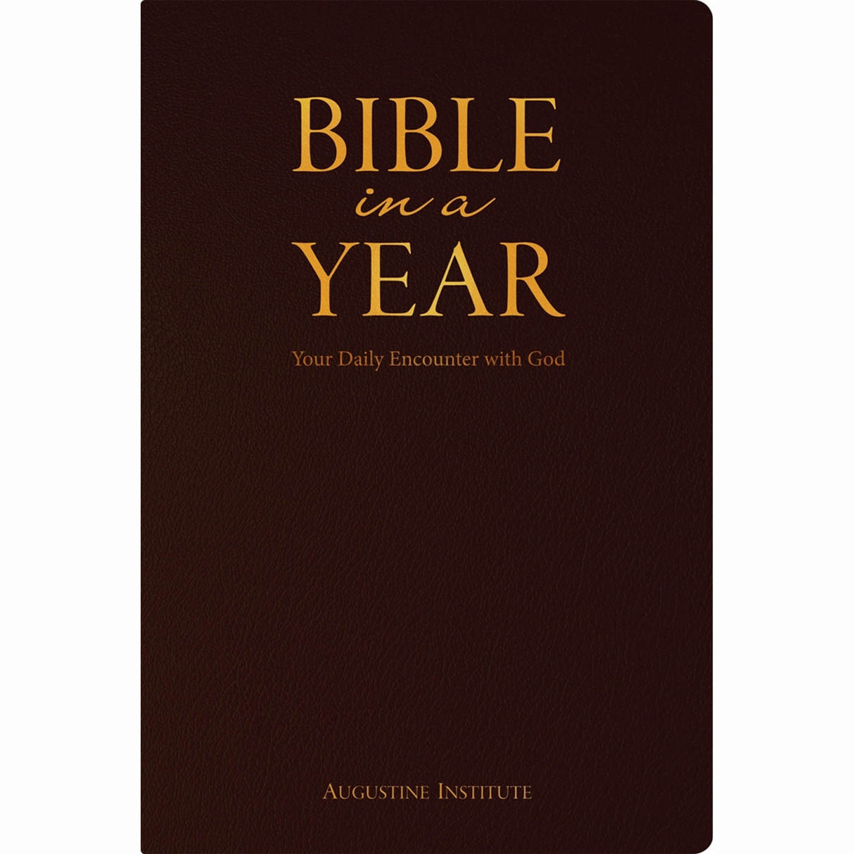 Bible in a Year - Leather Bound