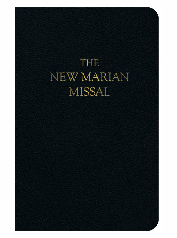 New Marian Missal - Black 1958 edition - (Latin Rite)