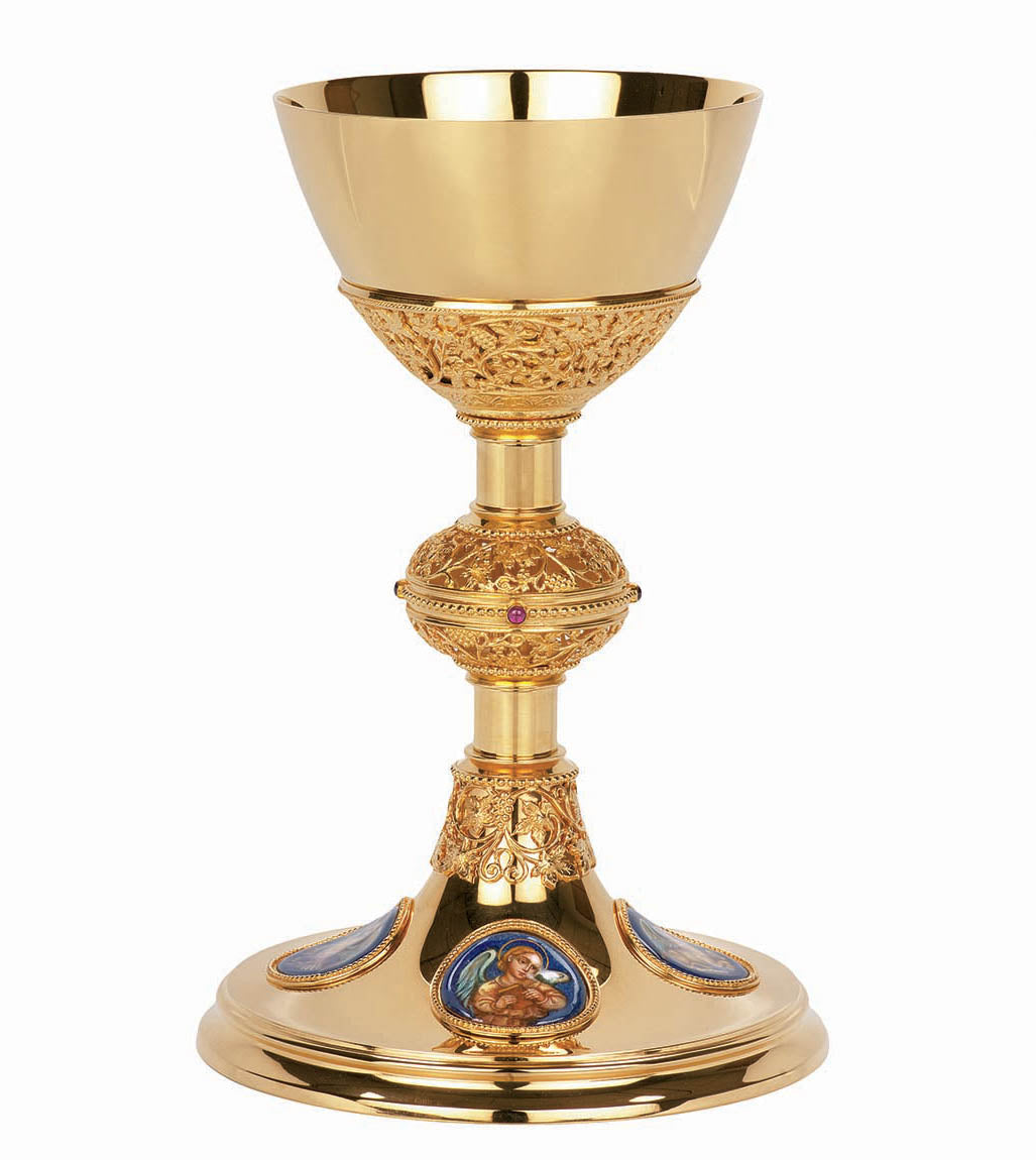 Grapevine Chalice with Stones 2435
