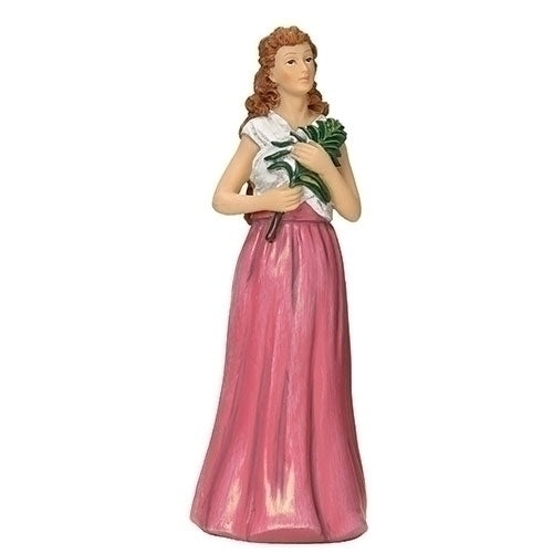 St Agatha 3.75 inch boxed statue with holy card