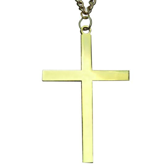 Gold Plated Pectoral Latin Cross 1595