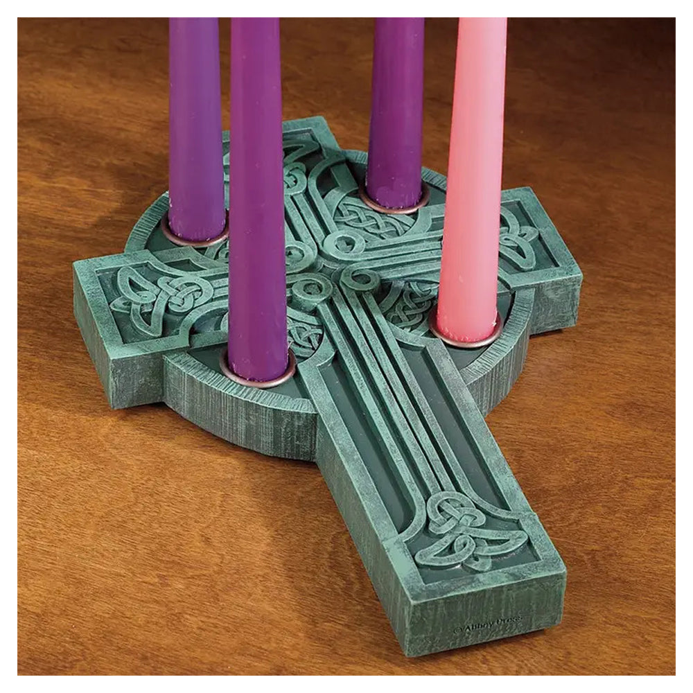 Celtic Cross Advent Wreath 57509