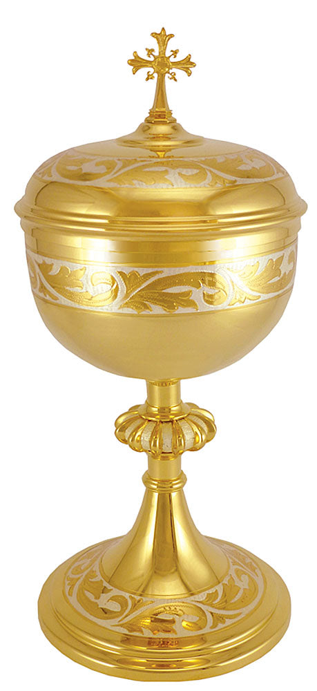 10-1/2 inch Gold and Silver Ciborium 10-204
