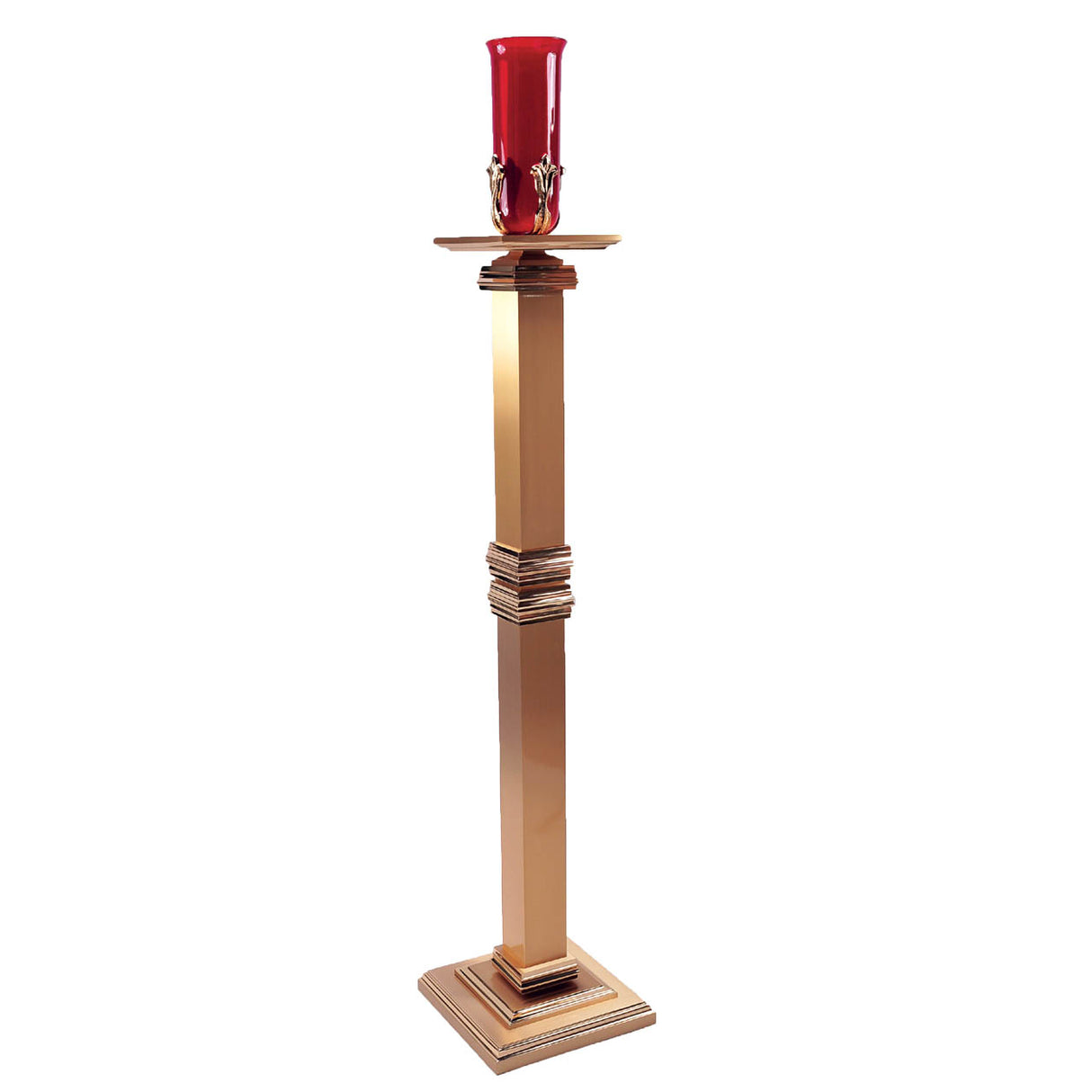 Square Base Floor Tabernacle Lamp 1120