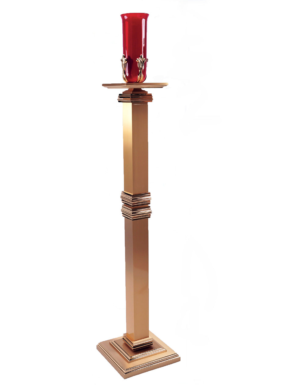 Square Base Floor Tabernacle Lamp 1120