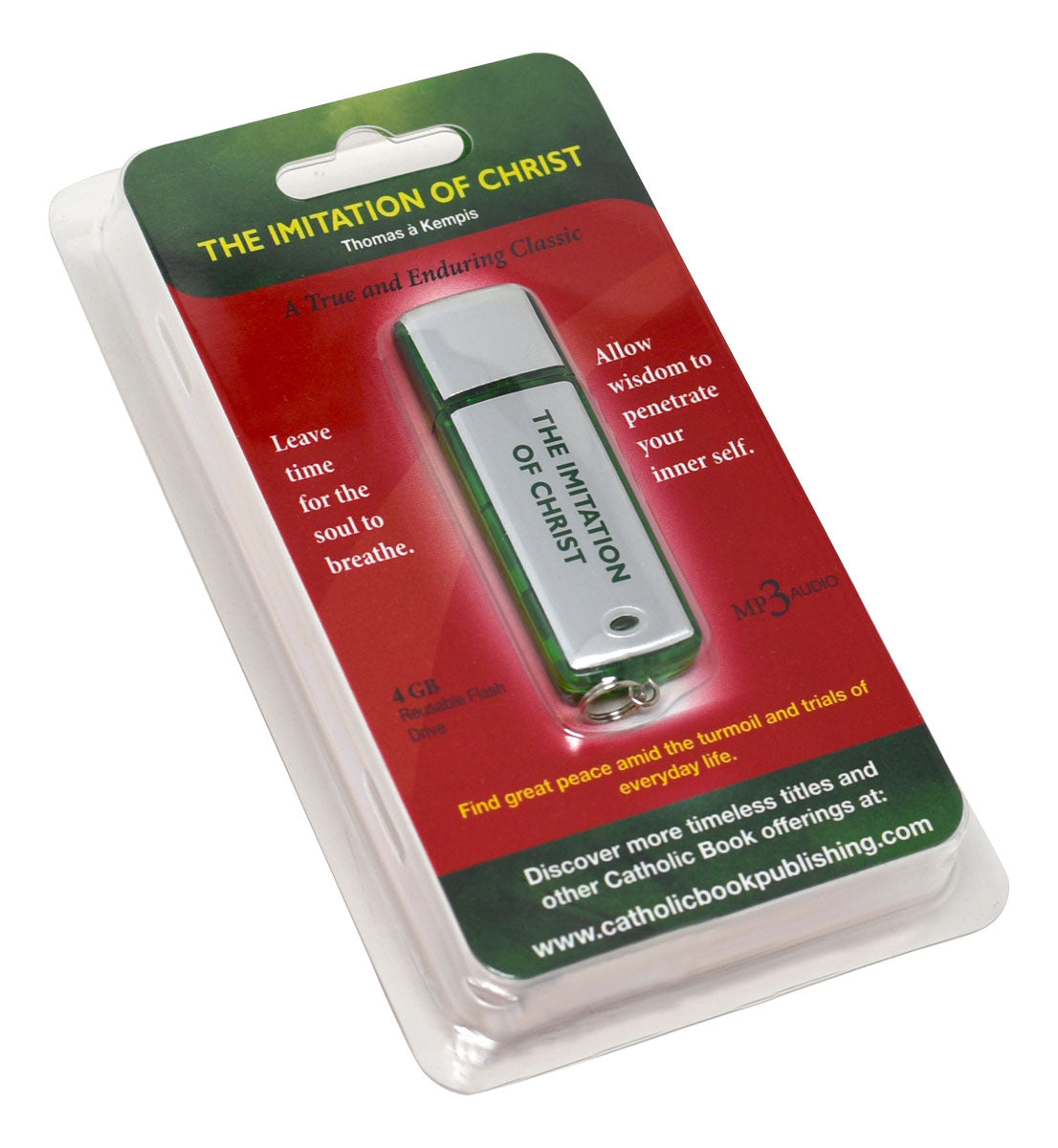Imitation of Christ MP3 Audio Flash Drive