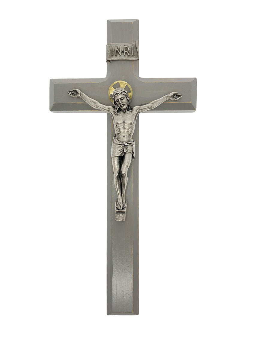 11 inch Grey Crucifix with 2 Tone Corpus