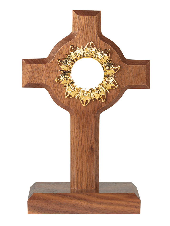 Wood Cross Reliquary R1745W