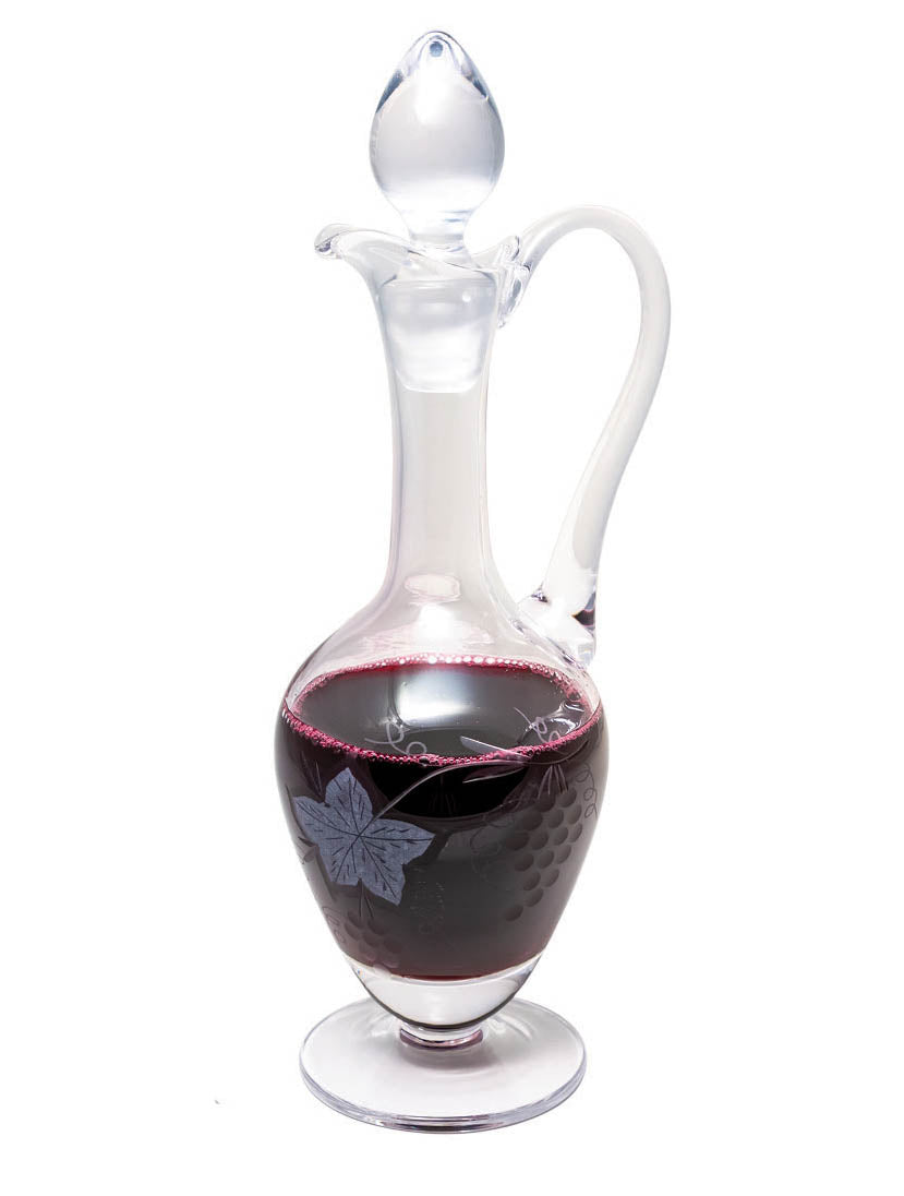 Elegant Footed Wine Flagon 9137