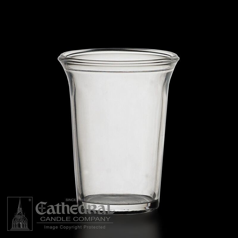 24 Hour Clear Votive Glass - Box of 12