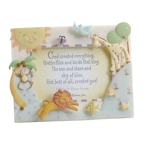 God Created Everything Frame