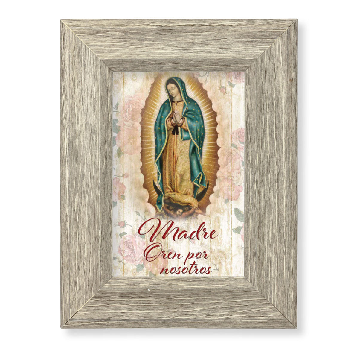 Spanish Our Lady of Guadalupe Framed Home Blessing