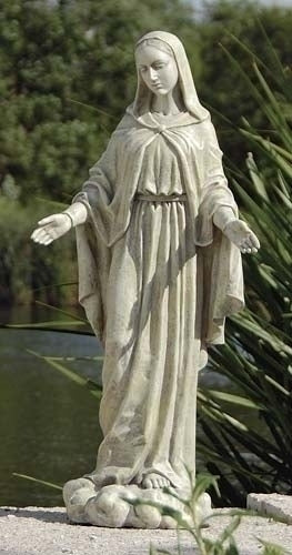 Blessed Mother Mary Garden Statue 24 inch