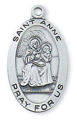 Small St. Anne Sterling Medal no. L700AE