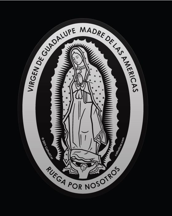 Virgen de Guadalupe Auto Decal