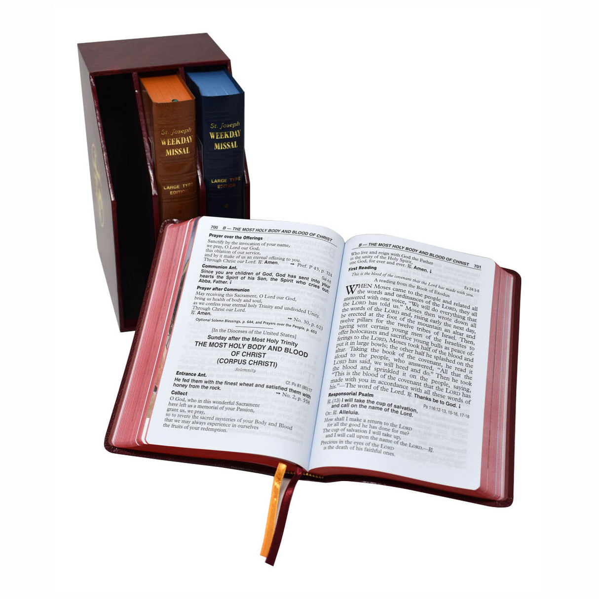 Large Print St. Joseph Complete Missal Set