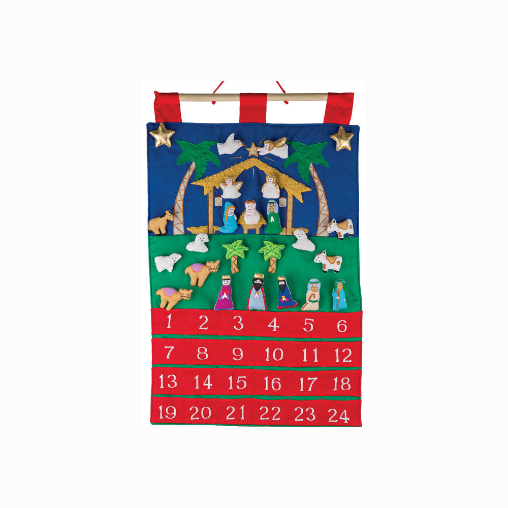 Perpetual Fabric Advent Calendar 25x16