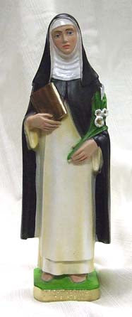 Saint Catherine of Sienna Statue - 12 inch