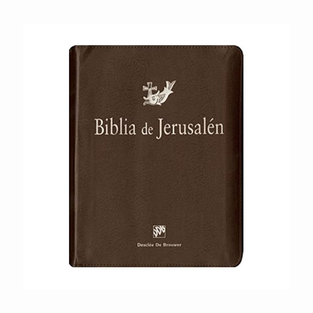 Biblia de Jerusalén manual con funda de cremallera
