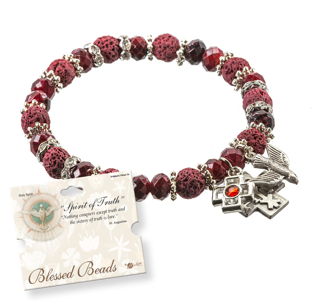 Spirit of Faith Red Bracelet