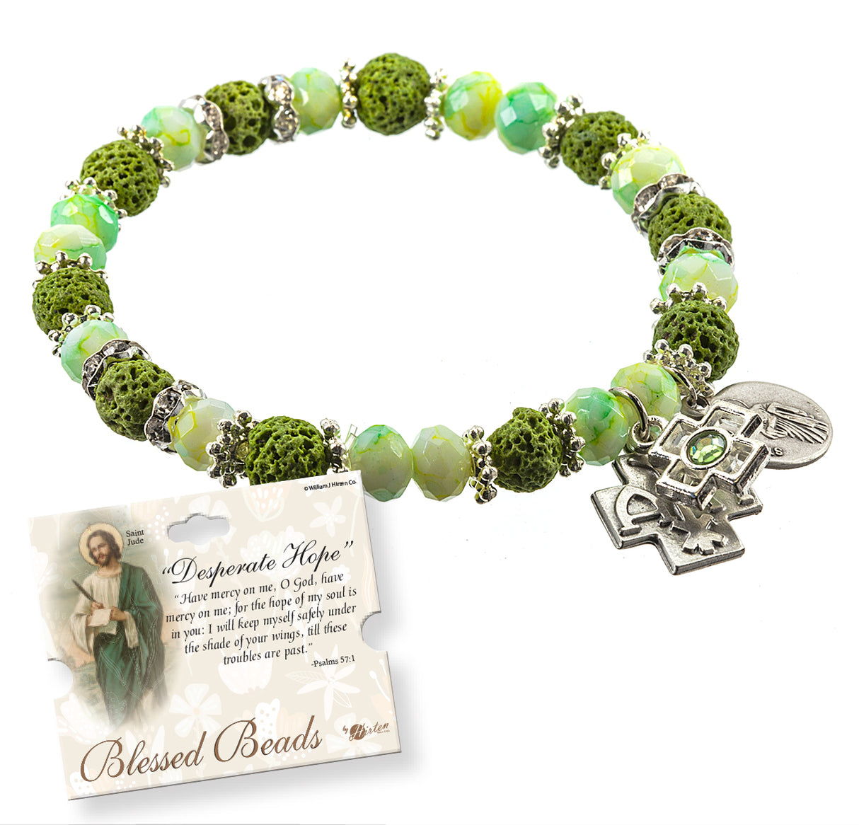 Desperate Hope St Jude Stretch Bracelet