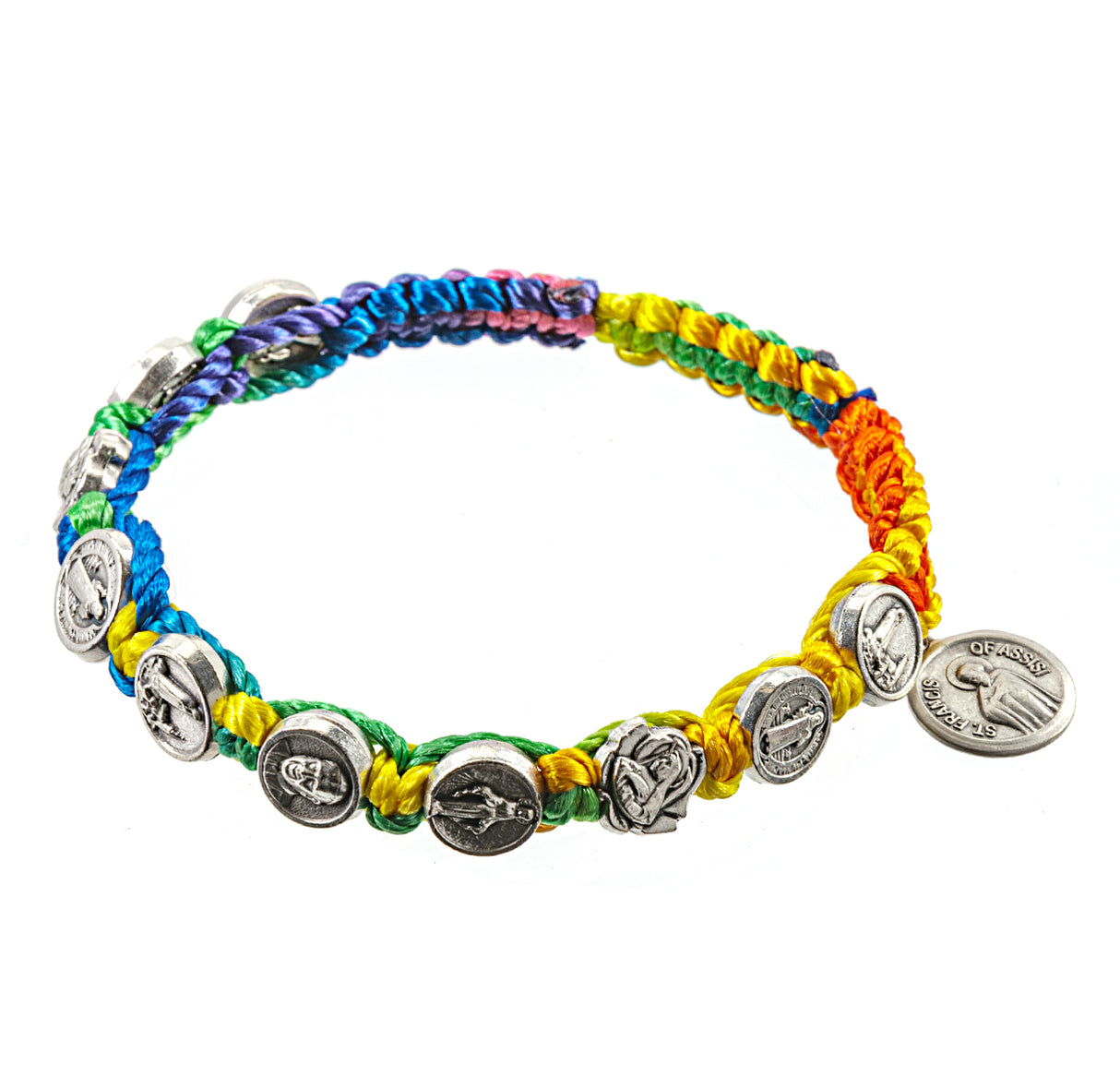 Peace Pax Saint Francis Cord Bracelet