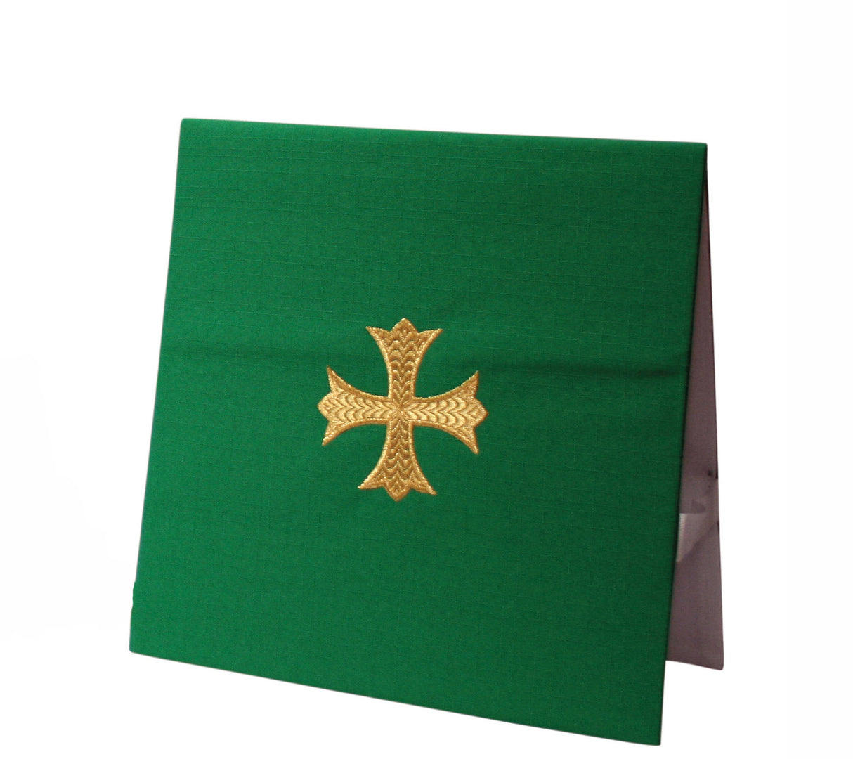 Folding Burse with Gold Cross 48X