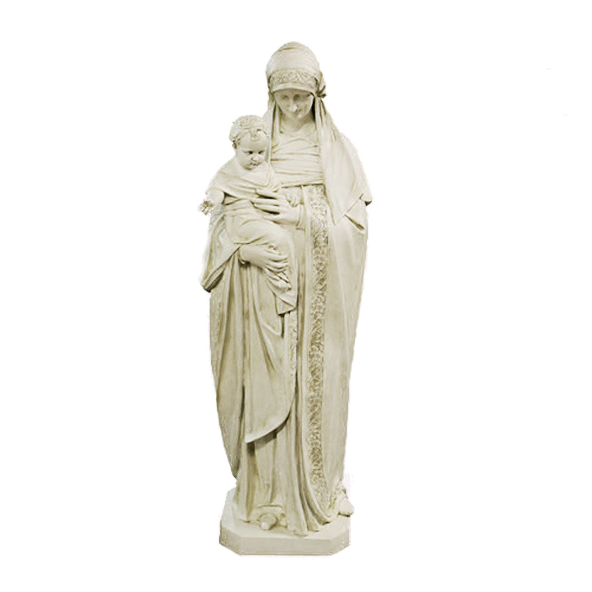 60 inch Bernese Mary & Child Statue (Made to Order)