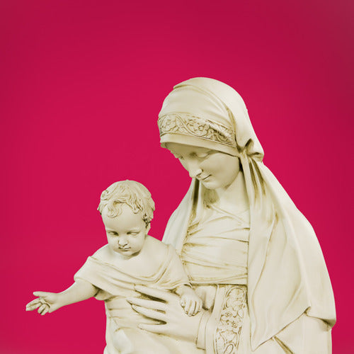 60 inch Bernese Mary & Child Statue (Made to Order)