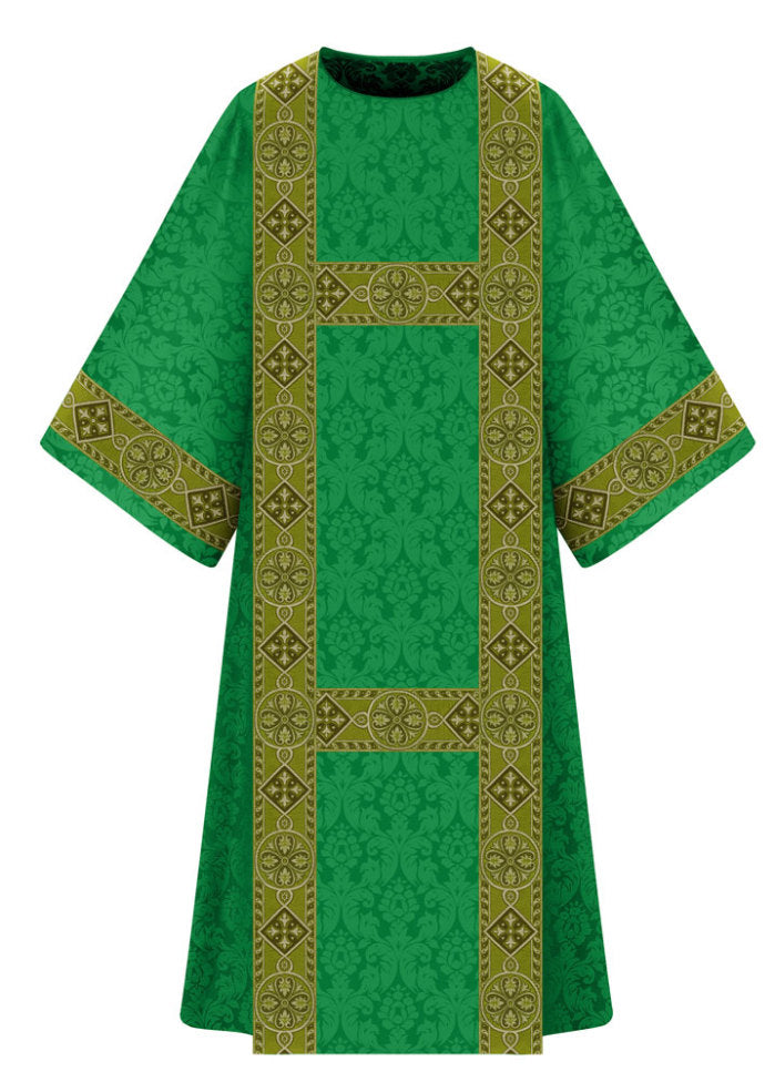 Traditional Duomo Damask Dalmatic 5290