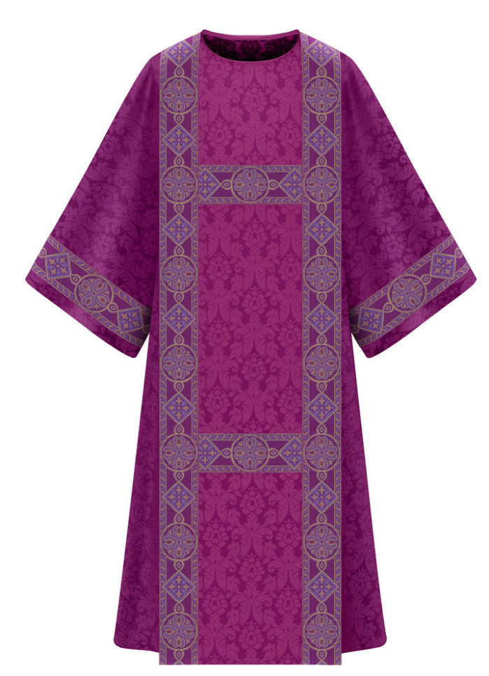 Traditional Duomo Damask Dalmatic 5290