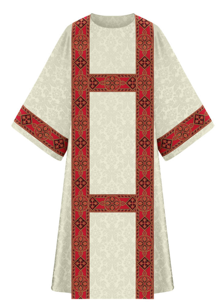 Traditional Duomo Damask Dalmatic 5290