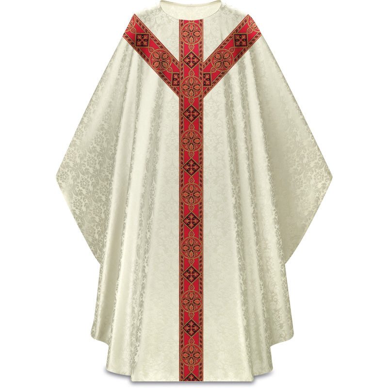 Traditional Duomo Damask Chasuble 5290