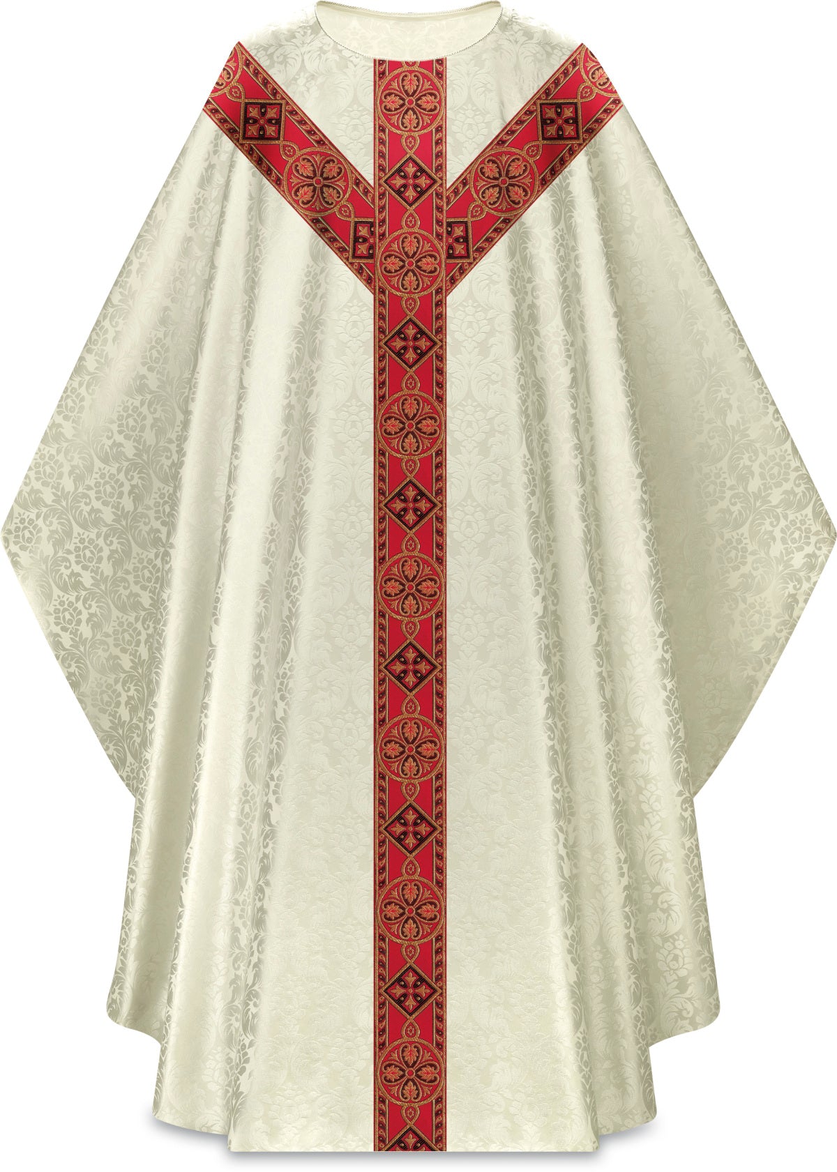 Traditional Duomo Damask Chasuble 5290