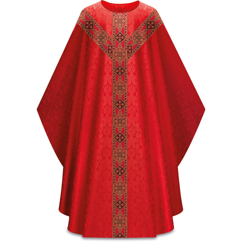 Traditional Duomo Damask Chasuble 5290