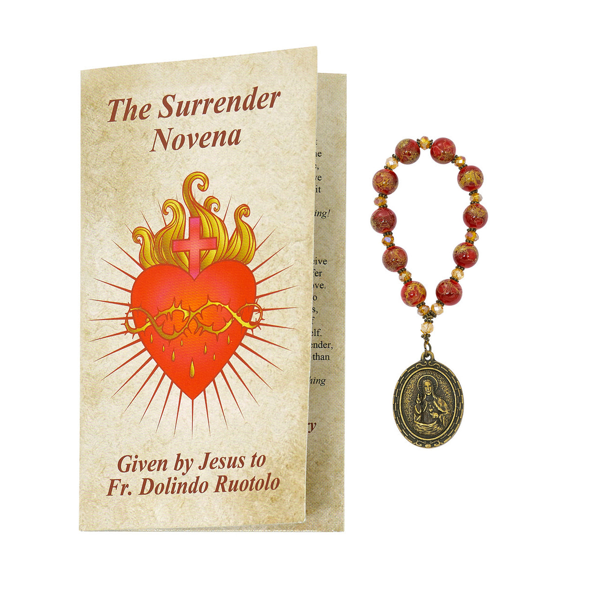 Surrender Novena Beads with Booklet
