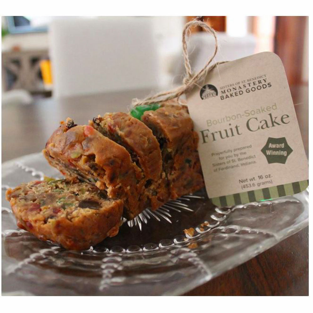 1lb. Sr Anita Louises Bourbon Fruitcake