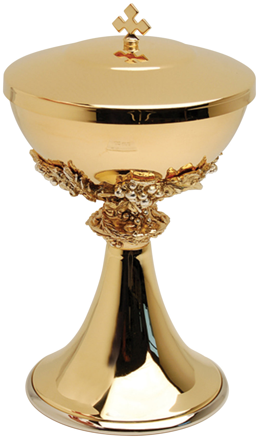 24kt Gold Plate Ciborium with Ornate Calix K722