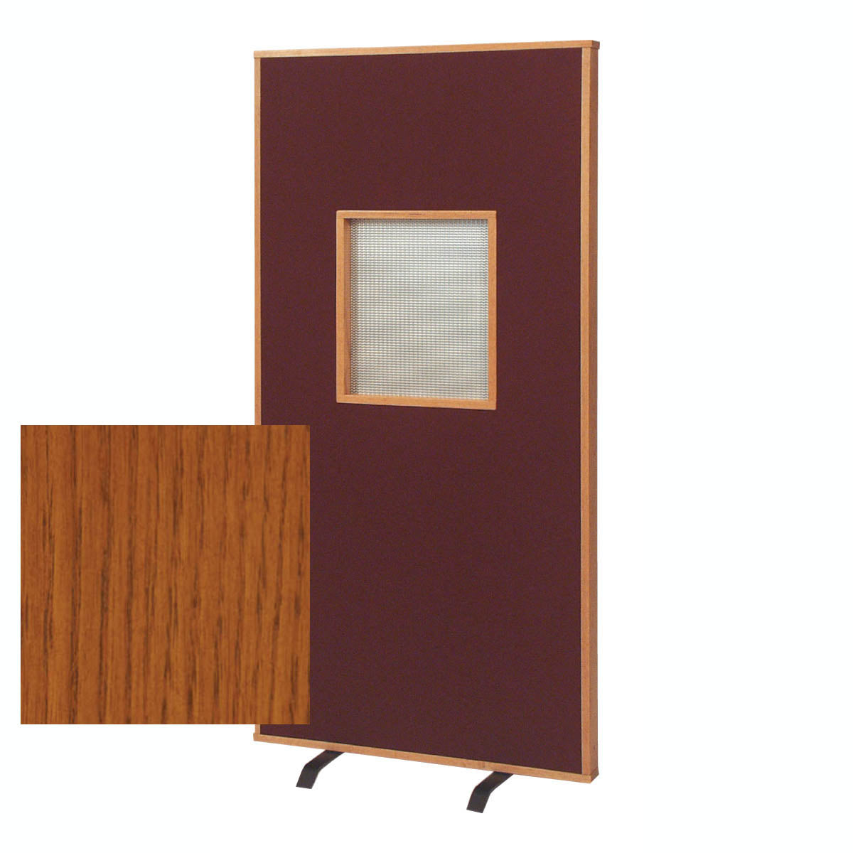 Confessional Screen with Opening in Sunset Finish W176