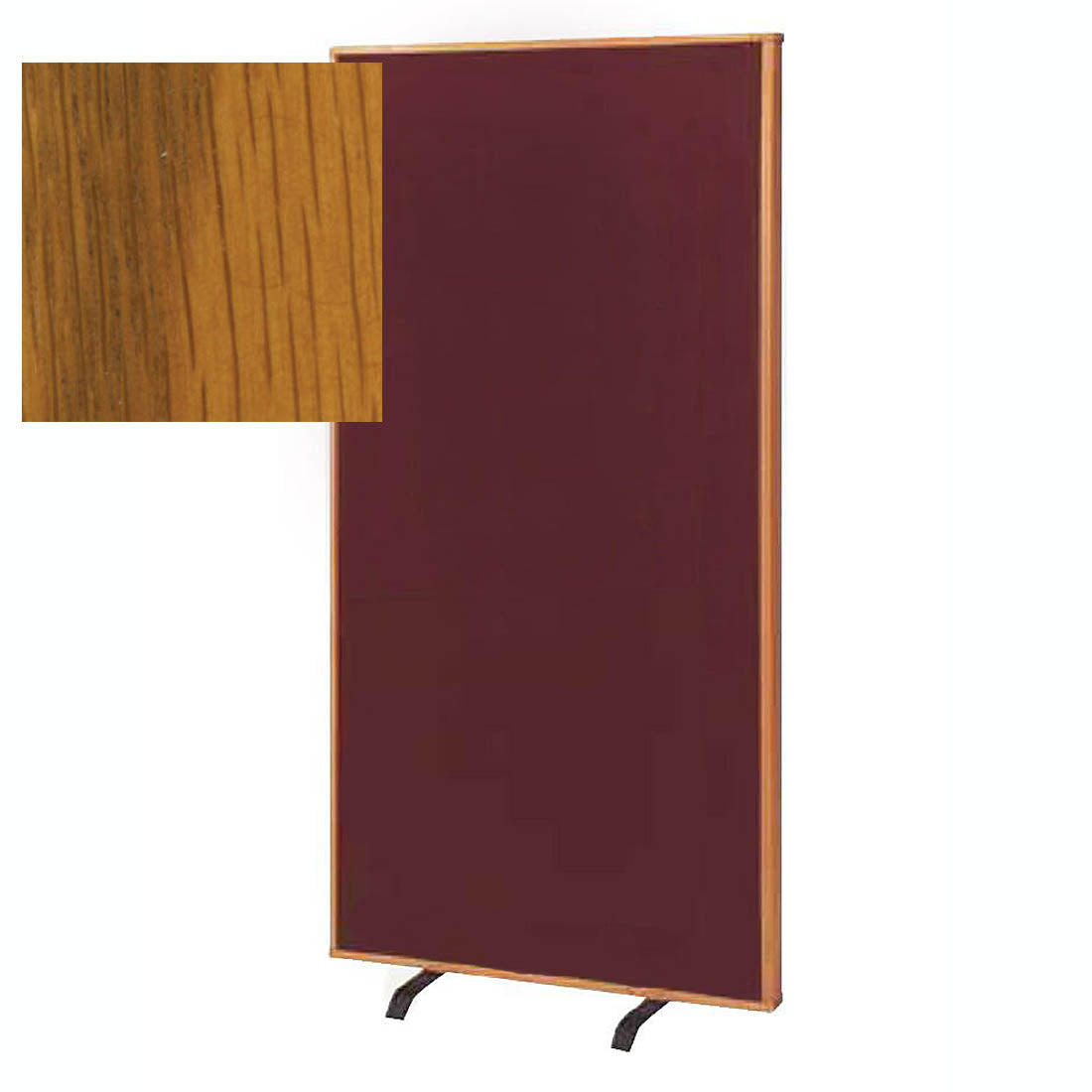 Privacy Screen In Harvest Oak Wood Finish W175