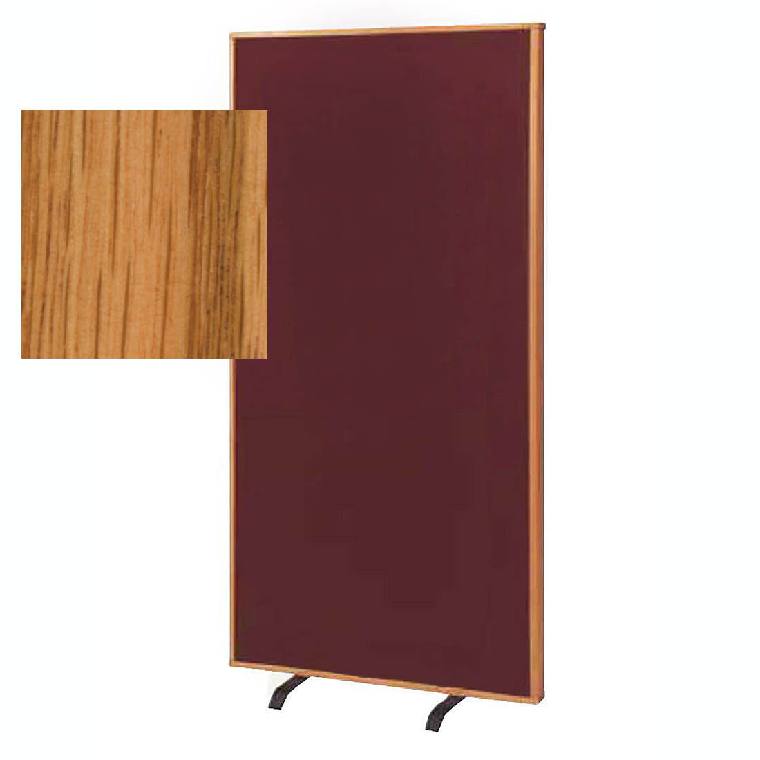 Privacy Screen In Light Oak Wood Finish W175