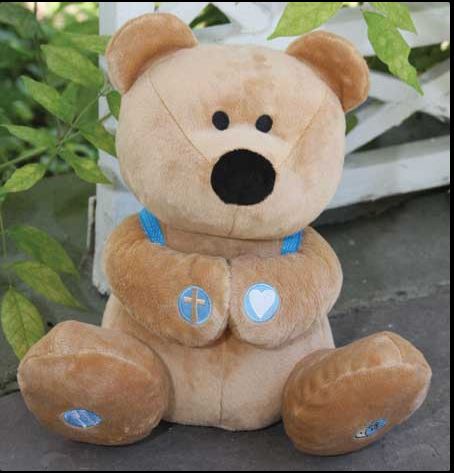 Plush Prayer Bear