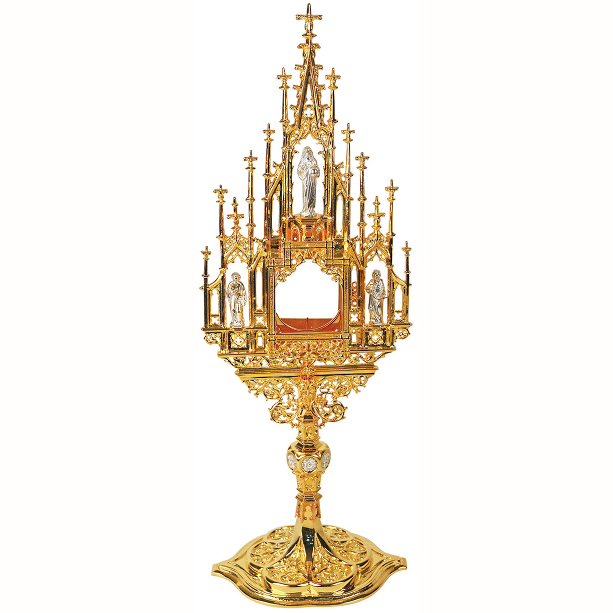 23 inch Tall Gothic Monstrance K711