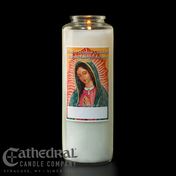 En Memoria De Candle Velas de 6 Dias - Spanish 6 day Memorial Candle
