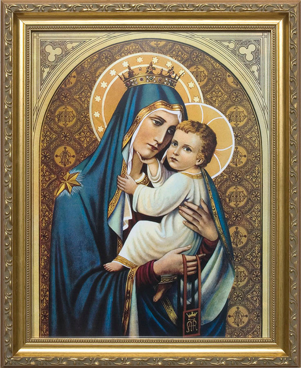 Our Lady of Mt. Carmel Framed Art