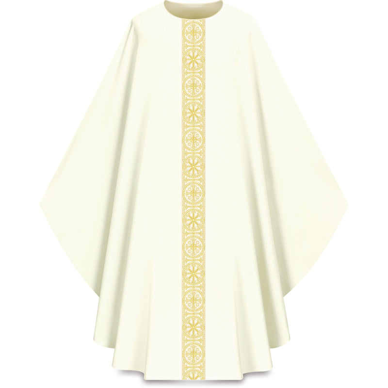 Assisi Chasuble with Woven Orphrey 70101X
