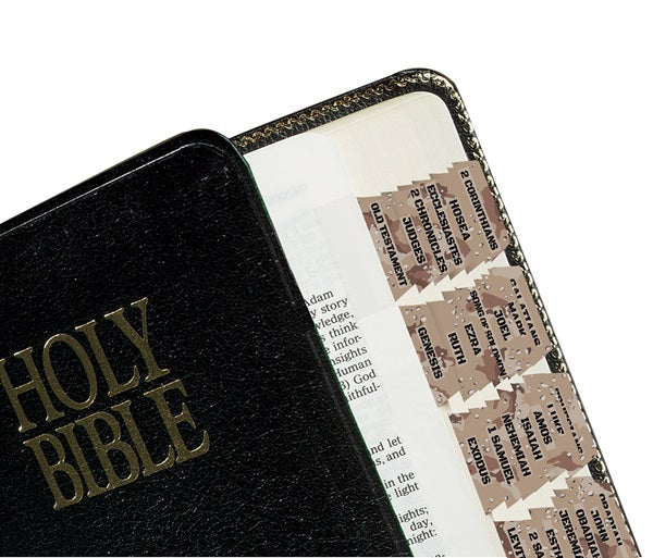 Catholic Desert Camo Bible Tabbies